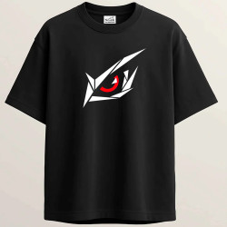 STARE BLACK OVERSIZED T SHIRT