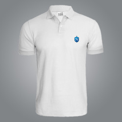 WHITE POLO T SHIRT