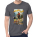 ADVENTURE BEGINS - STEEL GREY T SHIRT