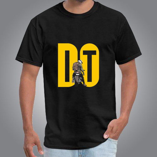DO IT BIKER BLACK T SHIRT