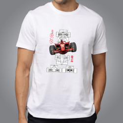 FORMULA 1 WHITE T SHIRT